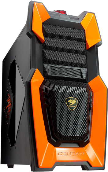 Cougar Mx310 Gaming Pc Case - Gaming Case Mid Tower (800x600), Png Download