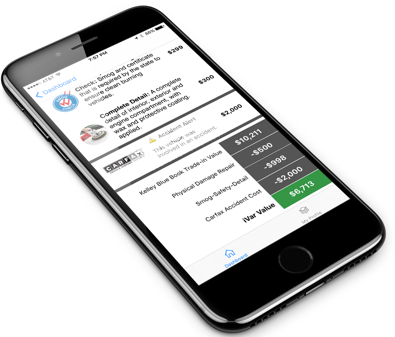 The Ivar® Report - Mobile App (1281x1093), Png Download