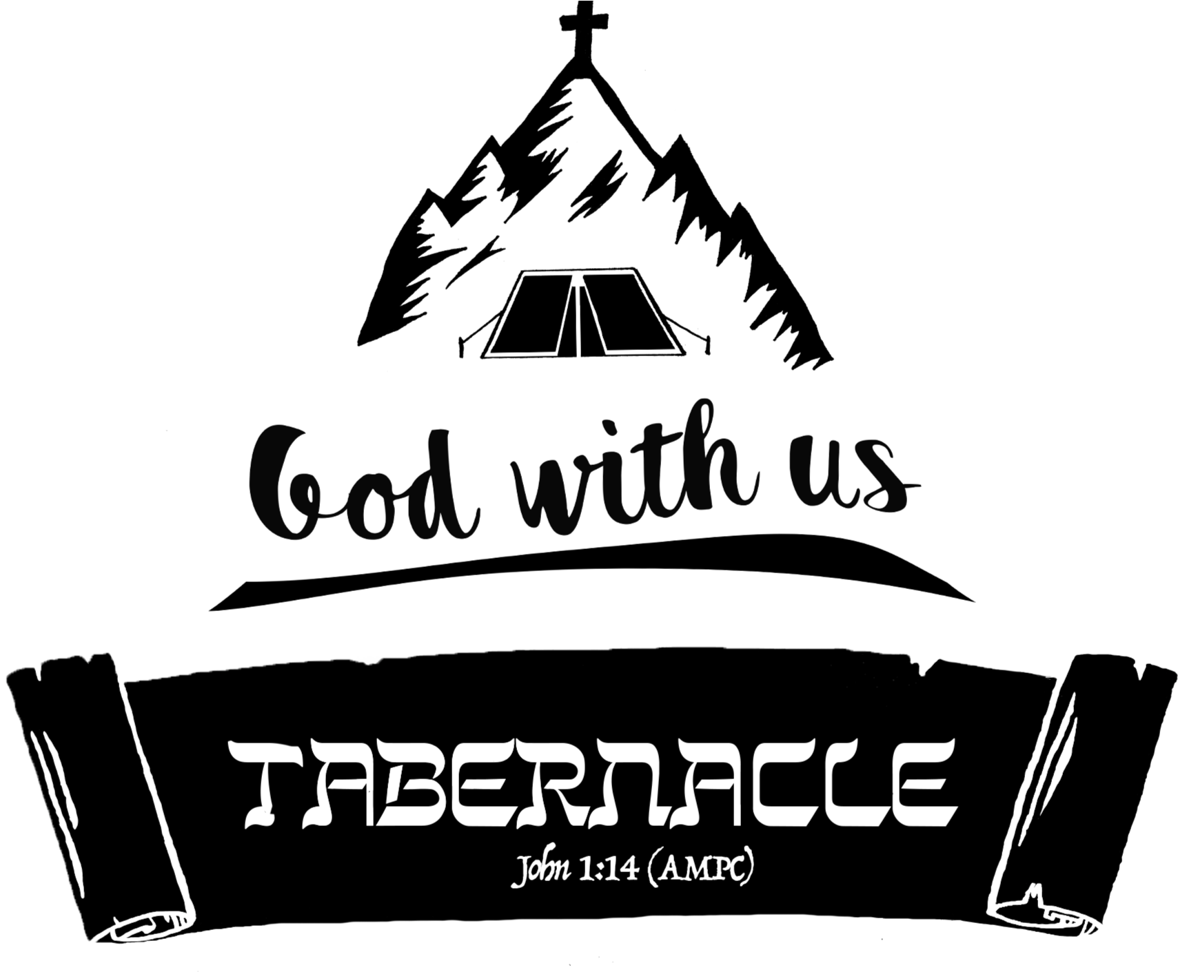 “and The Word Became Flesh (human) And Tabernacled - Illustration (1777x1410), Png Download