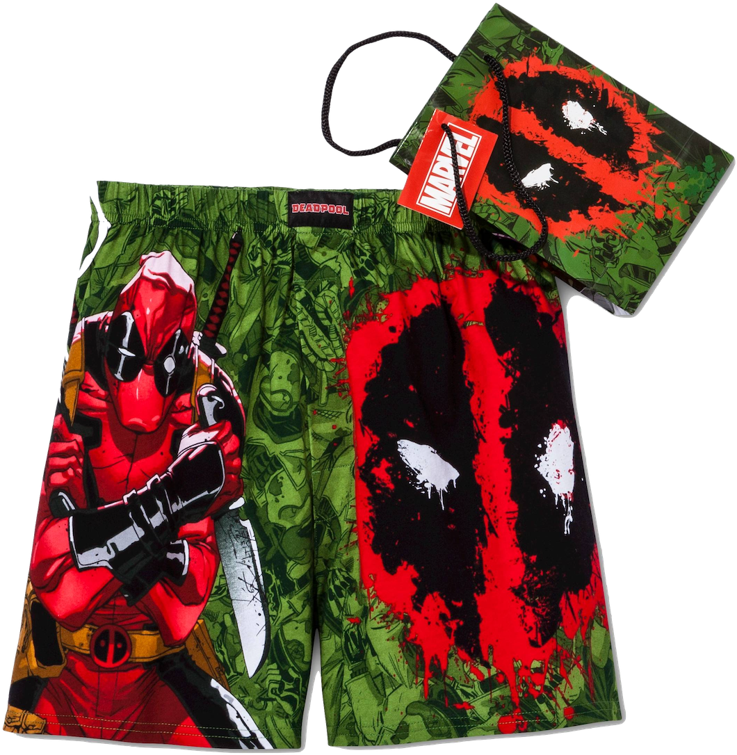 •n008396• Marvel Deadpool Boxers With Gift Bag - Spider-man (1500x1500), Png Download
