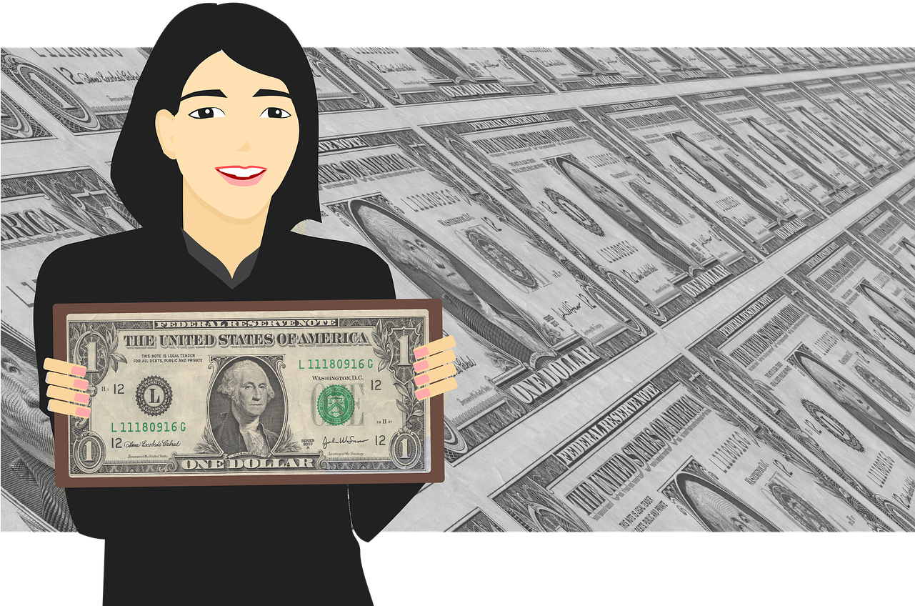 Money - Dollar Bill (1280x905), Png Download