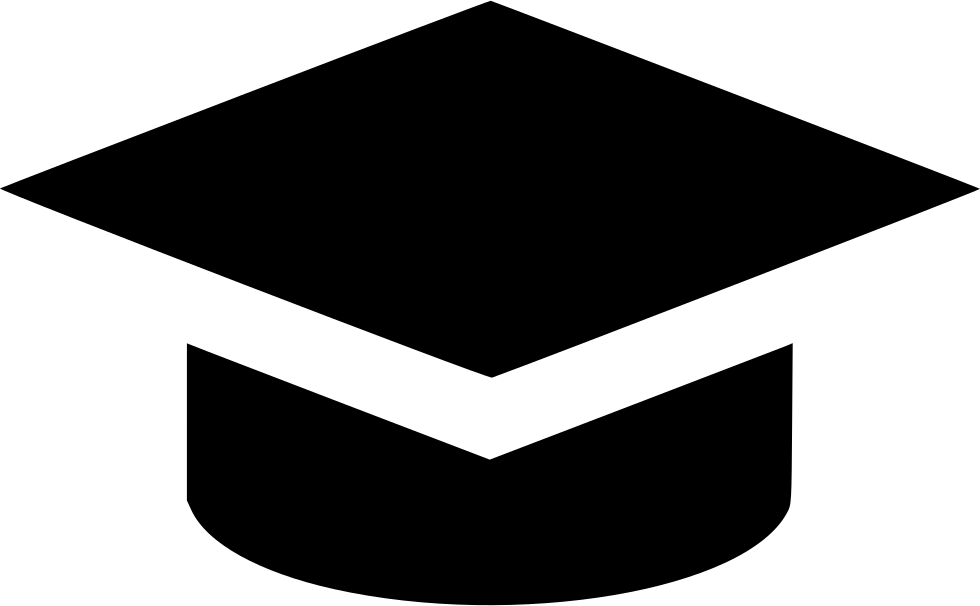 Graduate Cap Comments - Education Icon Png Free (980x606), Png Download