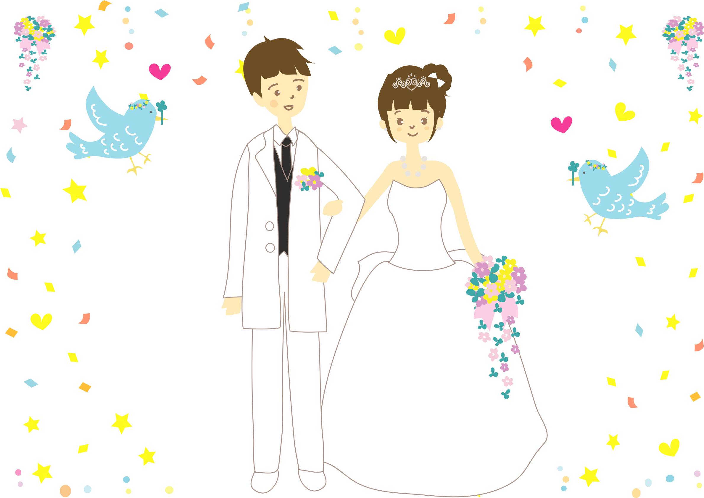 Big Image - พื้น หลัง การ์ด งาน แต่ง (2379x1684), Png Download