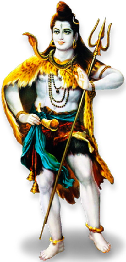 Download Free Png Shiva Png, Download Png Image With - Lord Shiva Png Hd (400x847), Png Download