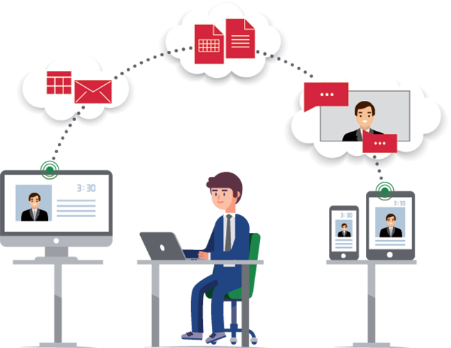 Uc Simple From Softwareone - Cartoon (647x500), Png Download