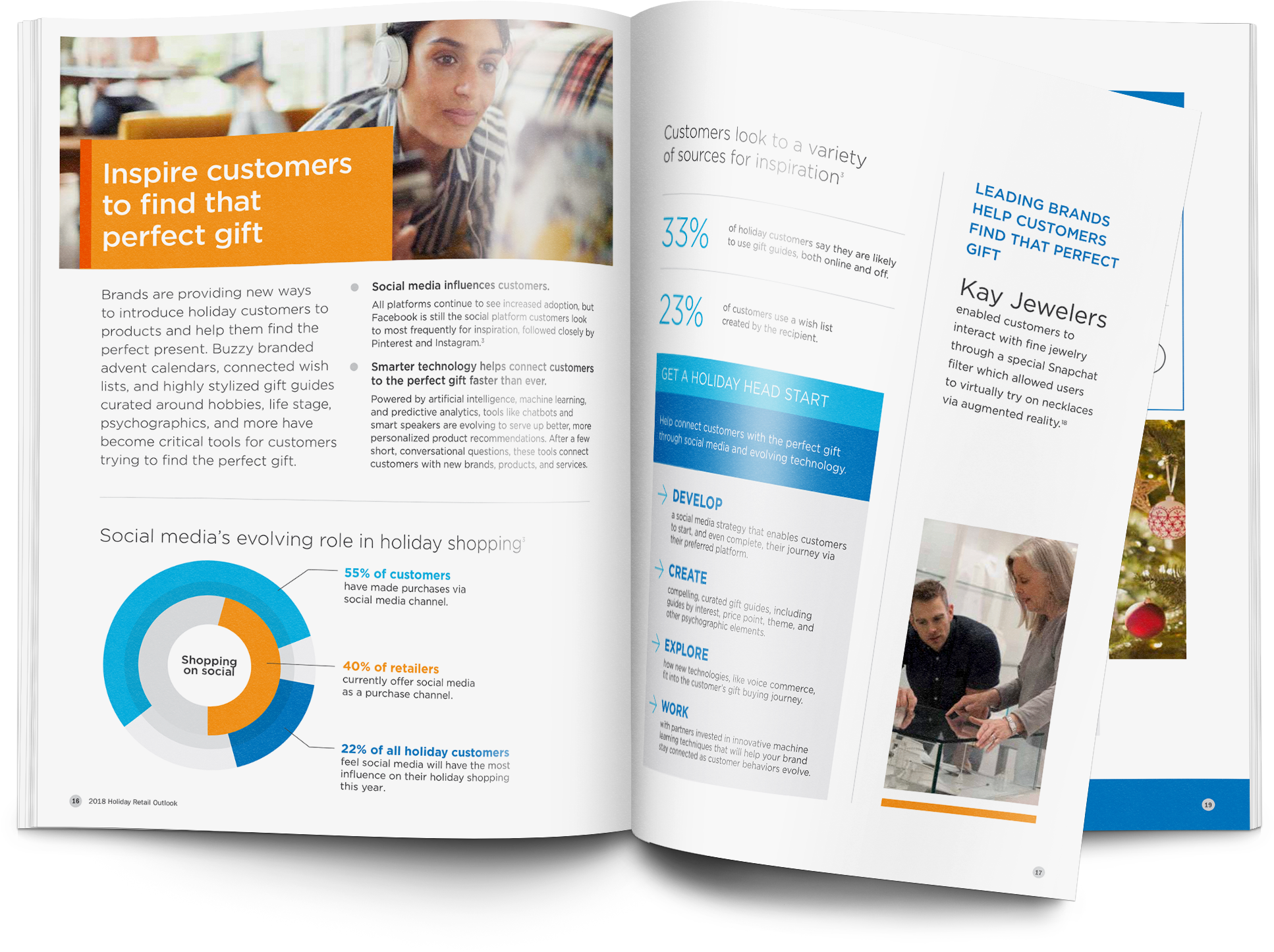 Ads 2018 Holiday Retail Outlook Report - Flyer (2300x1650), Png Download