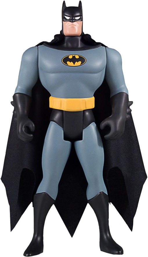 Batman 12” Jumbo Action Figure - Batman The Animated Series Original Batman Figure (529x893), Png Download