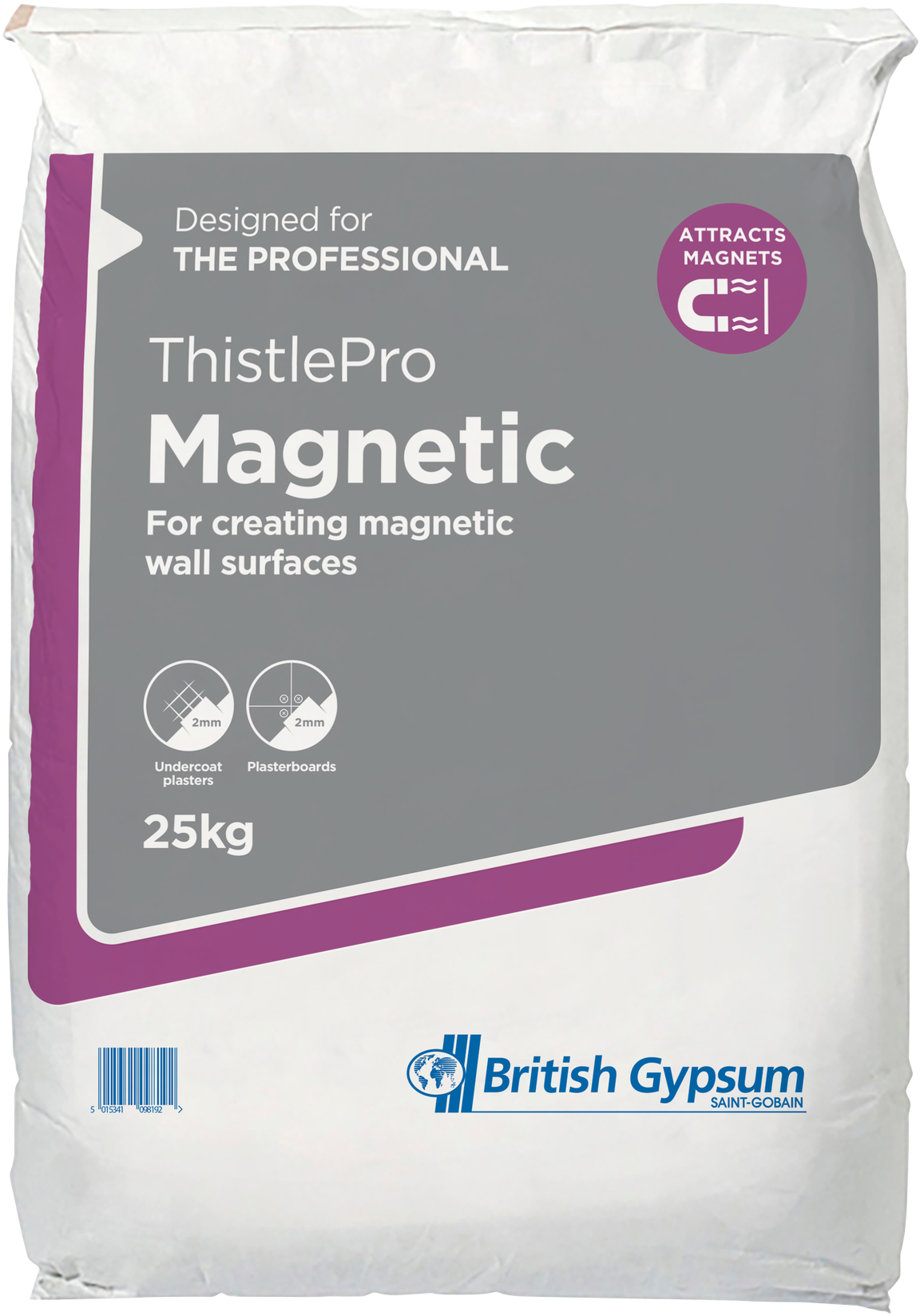 British Gypsum On Twitter - British Gypsum Thistle Multi Finish Plaster 25kg (2048x2048), Png Download
