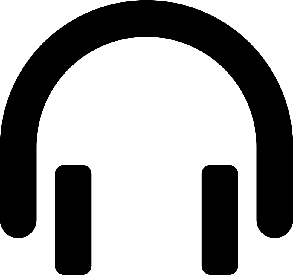 Headphone Vector Png - Simbolo De Union Matematica (980x920), Png Download