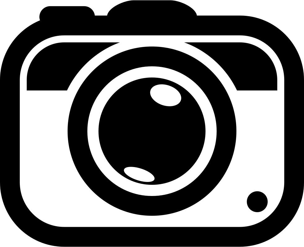 Photo Camera Tool Rounded Symbol Comments - Aparat Fotograficzny (980x794), Png Download