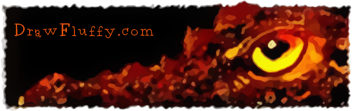 Draw Fluffy - Illustration (1200x371), Png Download