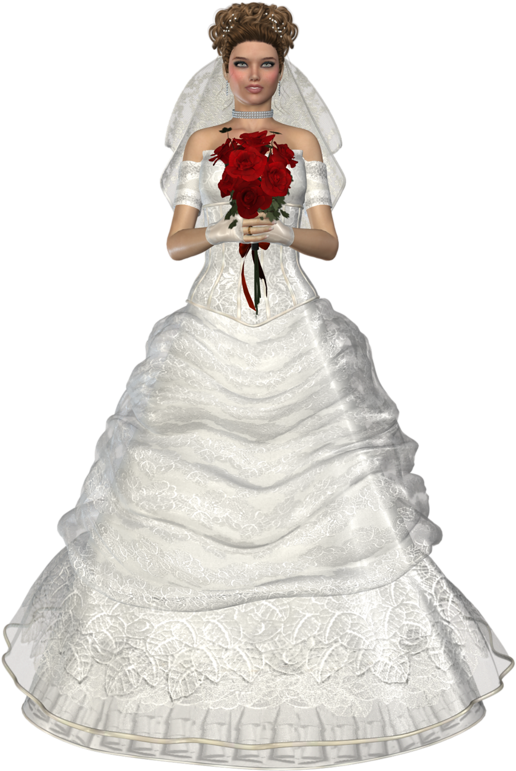 Фотки Clipart, Baby Puppen, Modern - Bride (689x800), Png Download