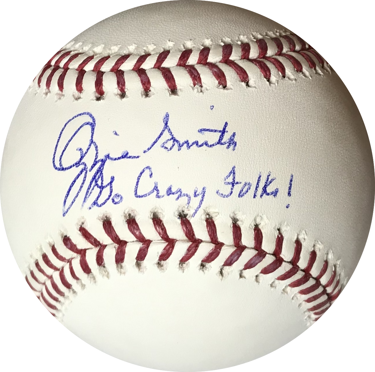 Very Rare Limited Edition Ozzie Smith St - Best Athlete Autographs (1287x1277), Png Download