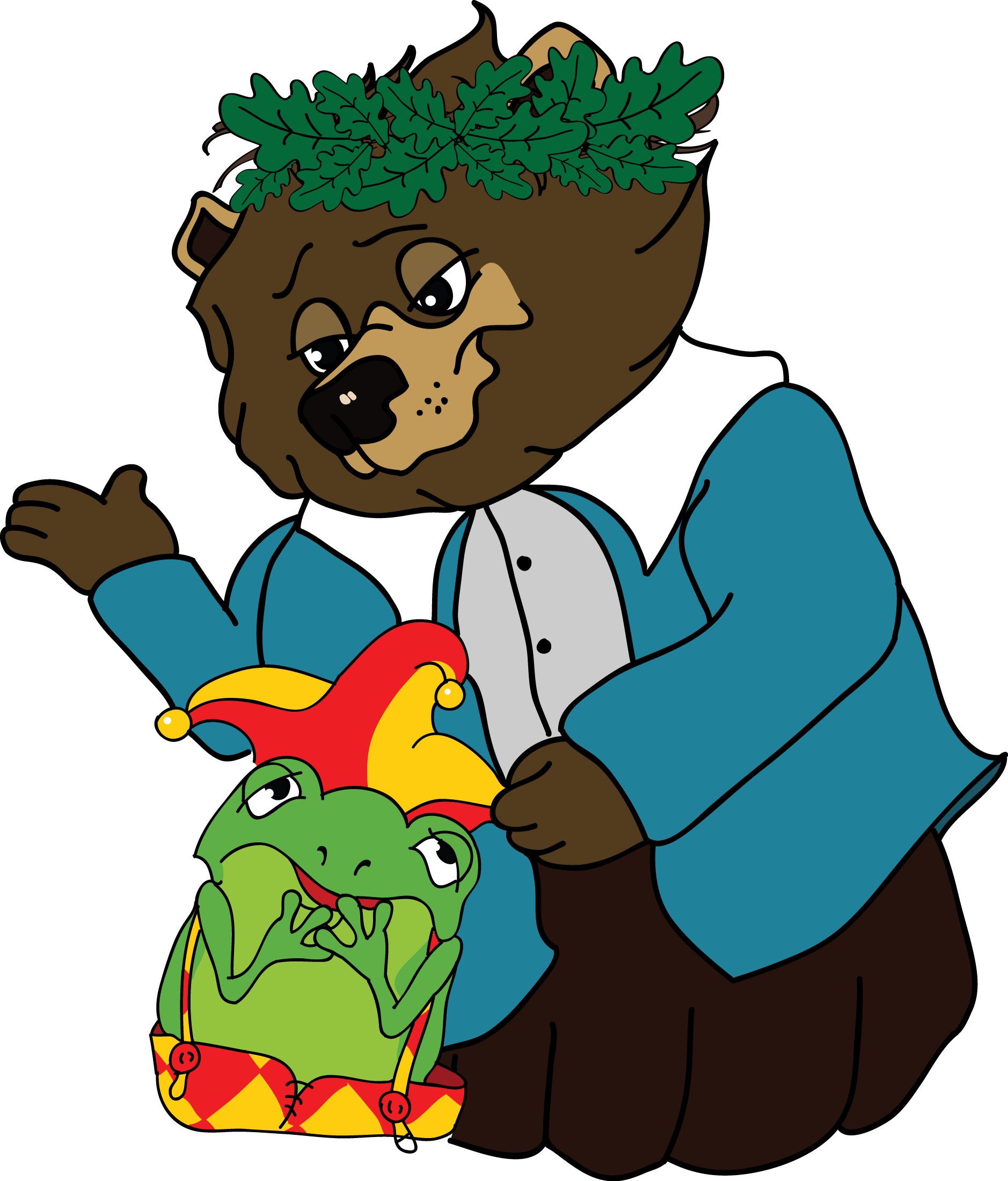 Clip Transparent Download Shakespuss Puck S Magic Flower - Cartoon (1878x2200), Png Download