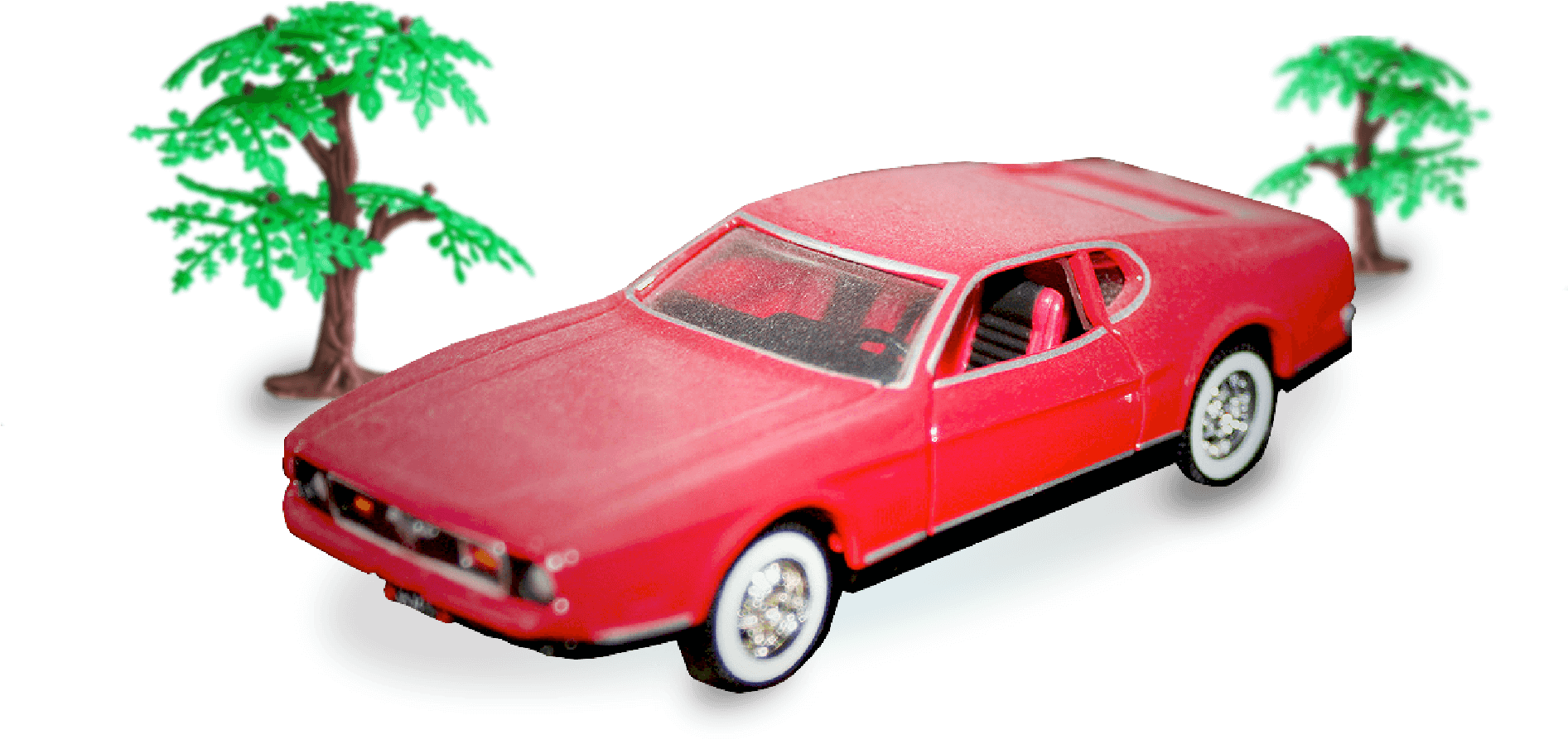 Ford Mustang Mach - Classic Car (1893x924), Png Download