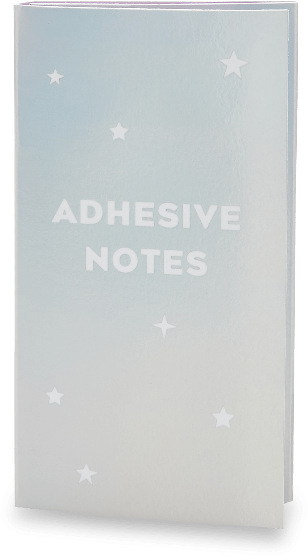 Lucky Stars Adhesive Notes Set - Perfume (600x800), Png Download