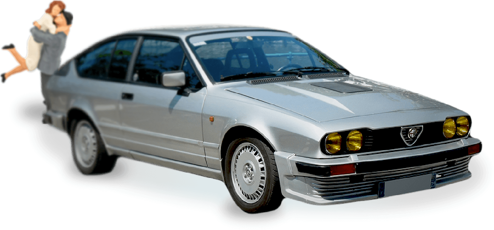 Alfa Romeo Gtv6 - Coupé (1626x765), Png Download