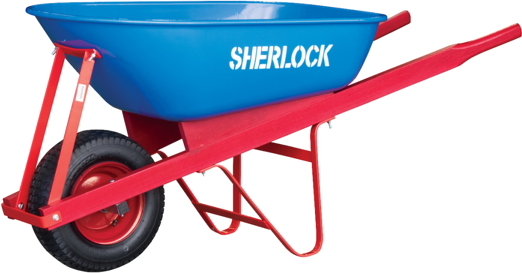 Bbbluebf 100l Steel - Wheelbarrow (1024x543), Png Download
