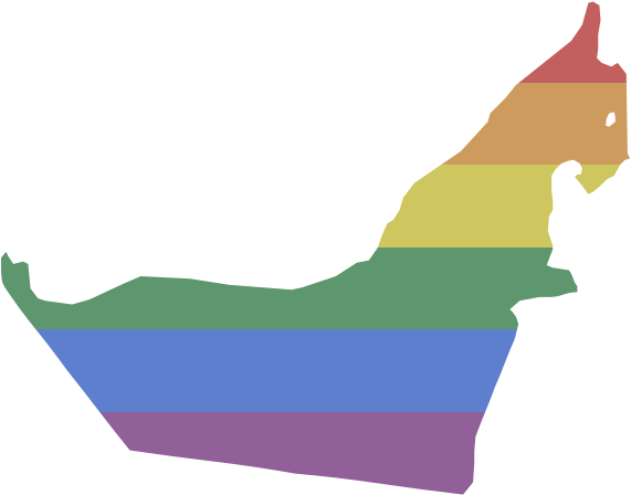 Discover Ideas About Lgbt Rights - Birleşik Arap Emirlikleri Haritası (600x600), Png Download