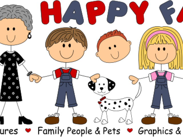 Stick People Clip Art (640x480), Png Download