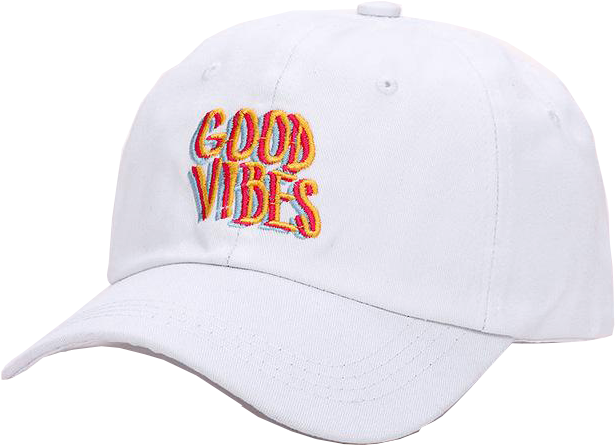 "good Vibes" - Good Vibes Hat (640x640), Png Download