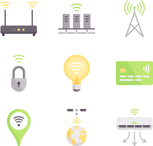 Internet Of Things (600x564), Png Download