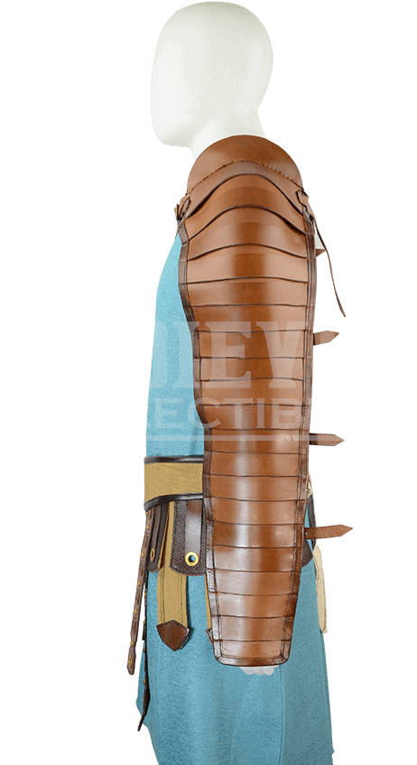 Gladiator Leather Segmentata Left Arm Guard - Rifle (850x850), Png Download