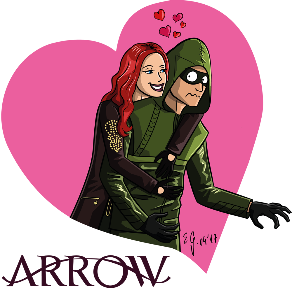 Fan Content[fanart] Cupid And The Arrow Aka Carriver - "arrow" (2012) (1000x988), Png Download