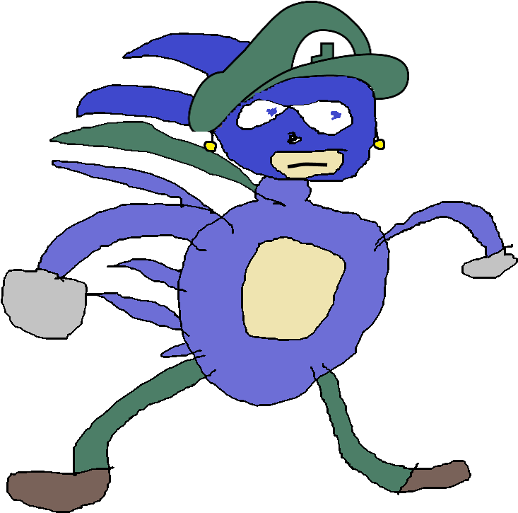 Weeganic - Sanic Pepe (870x870), Png Download