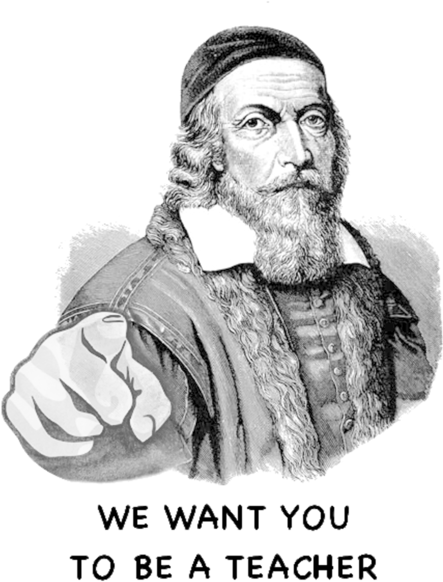 Gjs - Johann Amos Comenius (885x1175), Png Download