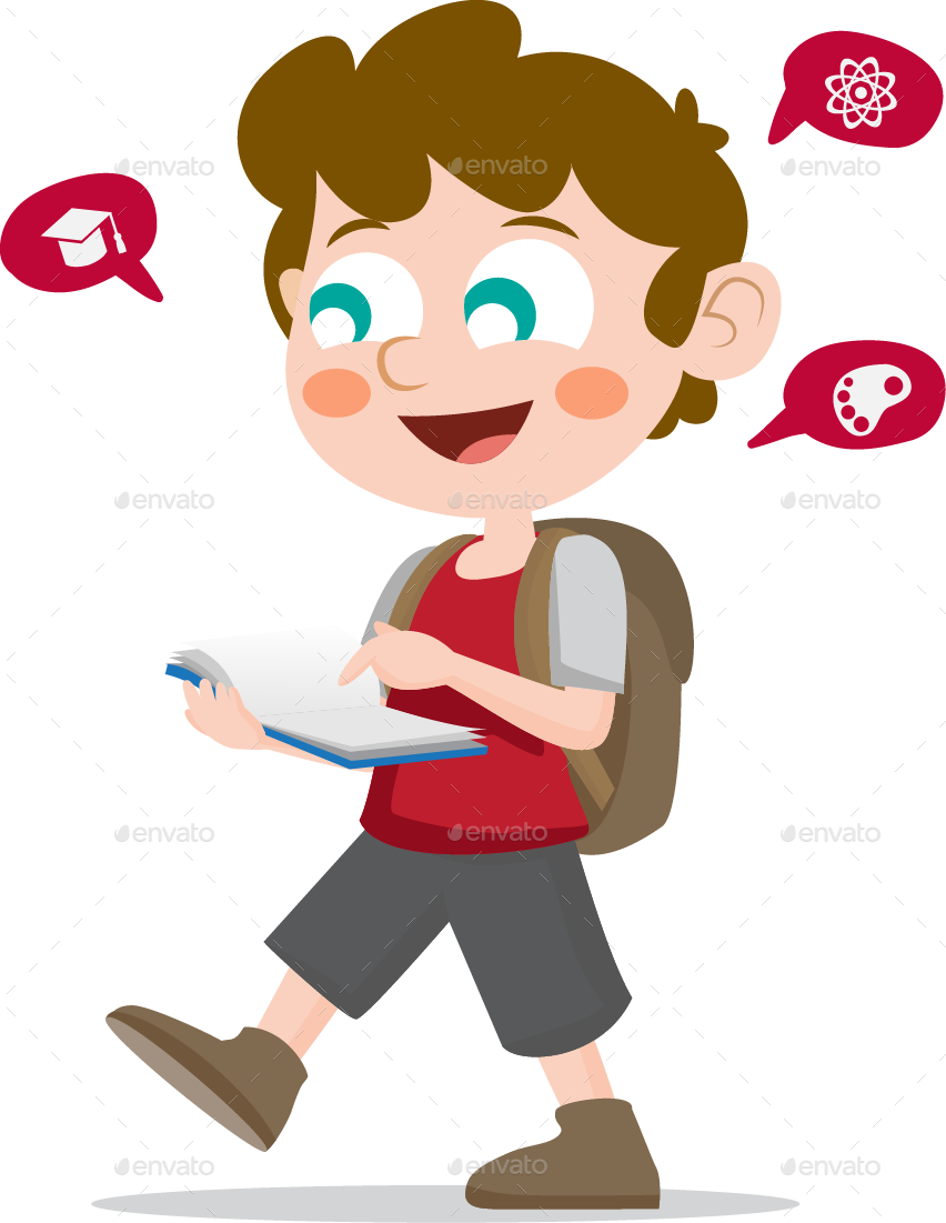 School Boy School Boy - School Boy Png Png (852x1101), Png Download