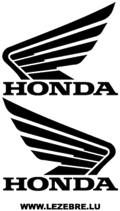 Set Of Honda Logo Decals Png Honda Logog - Honda (800x800), Png Download