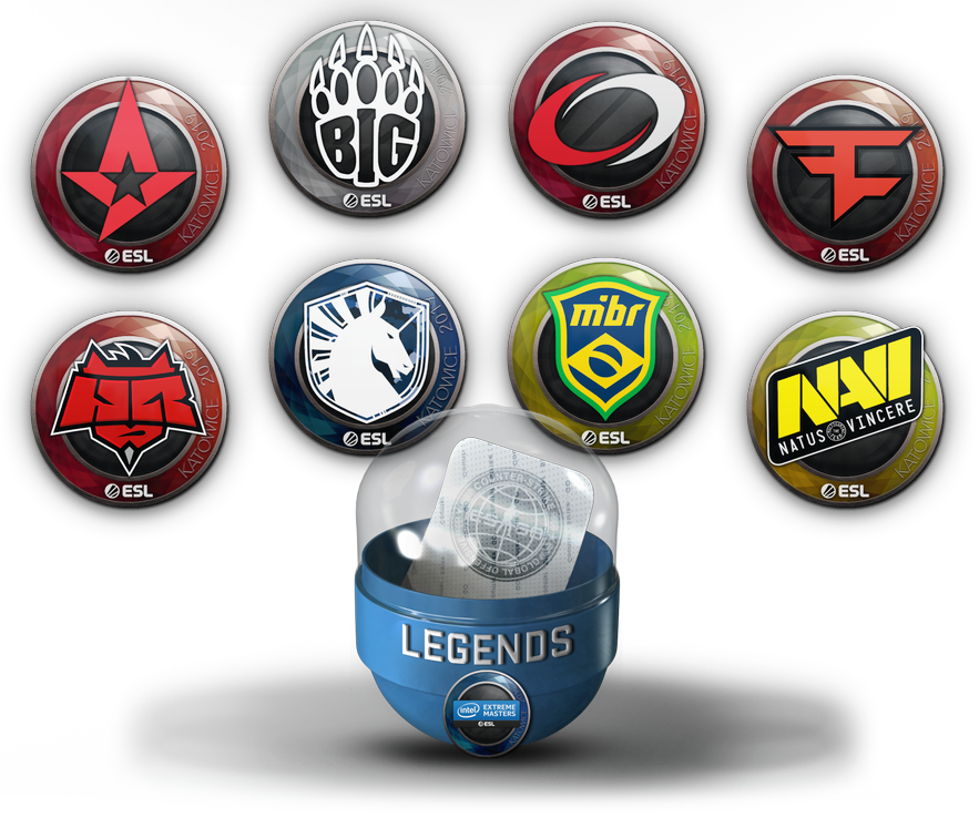 Iem Katowice 2019 Cs - Natus Vincere (883x738), Png Download