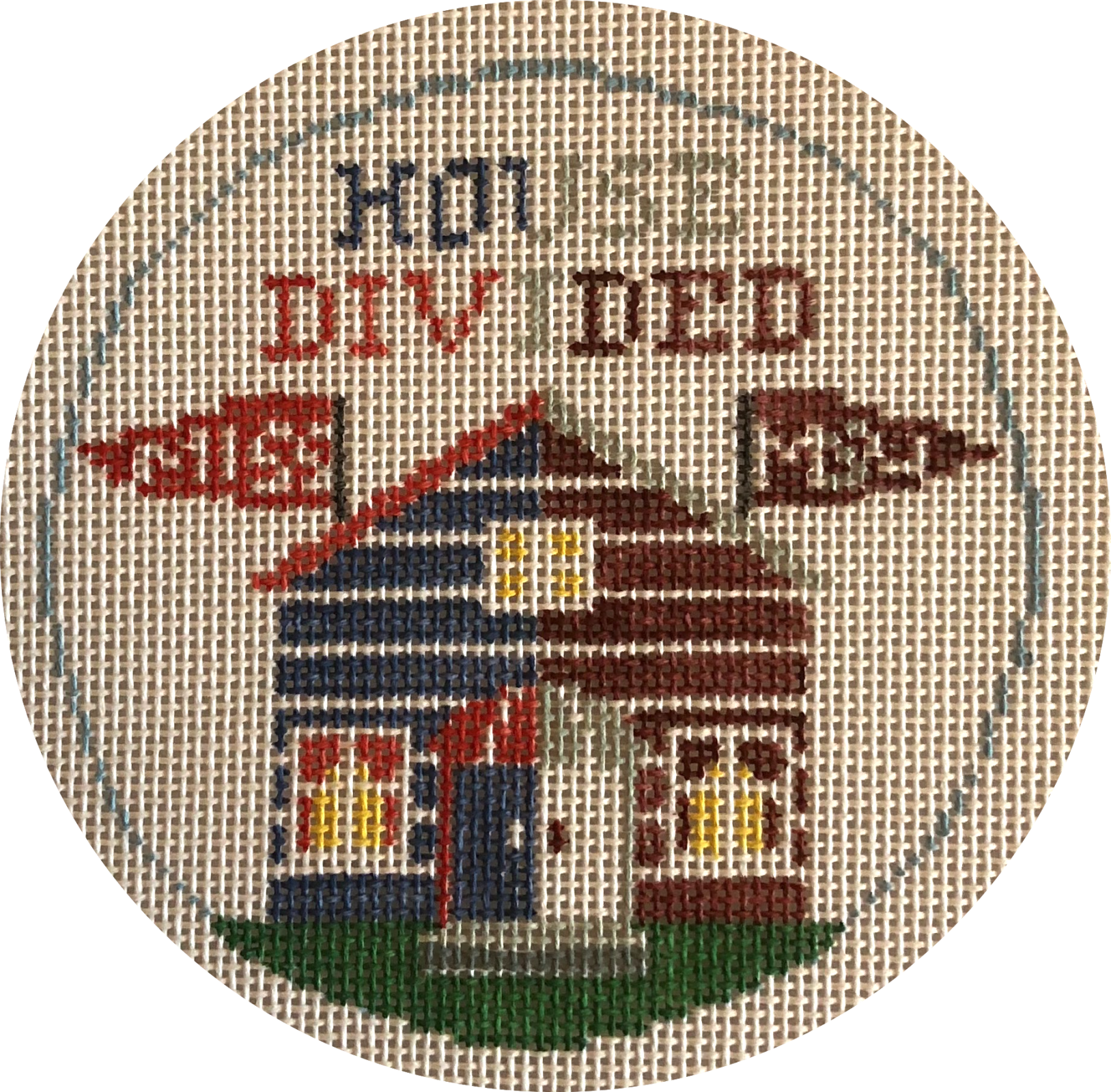 Cross-stitch (1627x1600), Png Download
