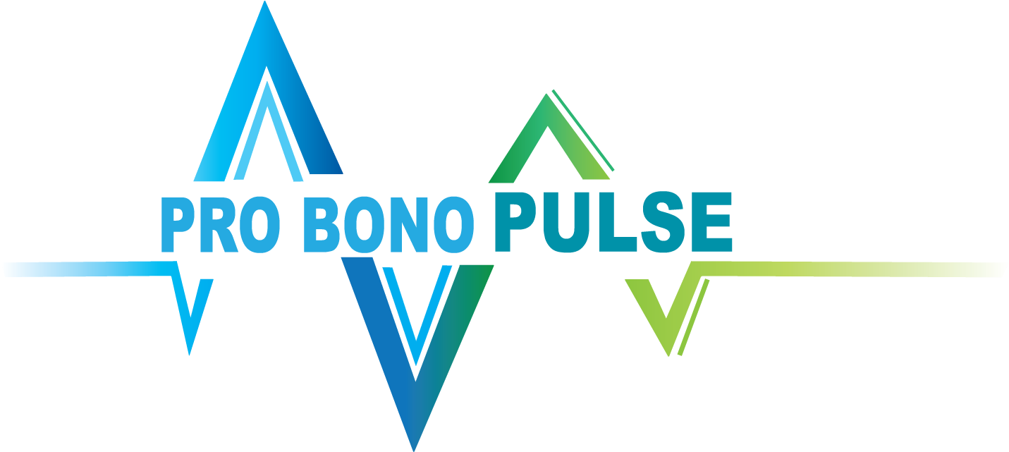 Pro Bono Pulse Logo - Triangle (1477x667), Png Download