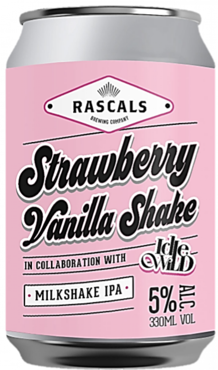 Rascals Strawberry Vanilla Shake (1200x1200), Png Download