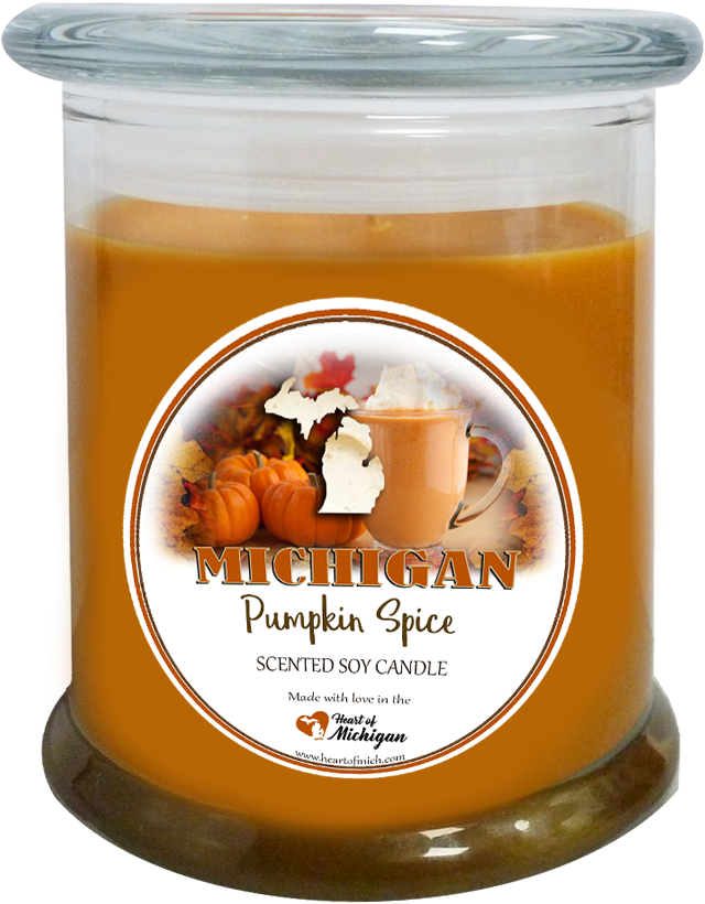 Pumpkin Spice Candles Transparent (1000x1000), Png Download