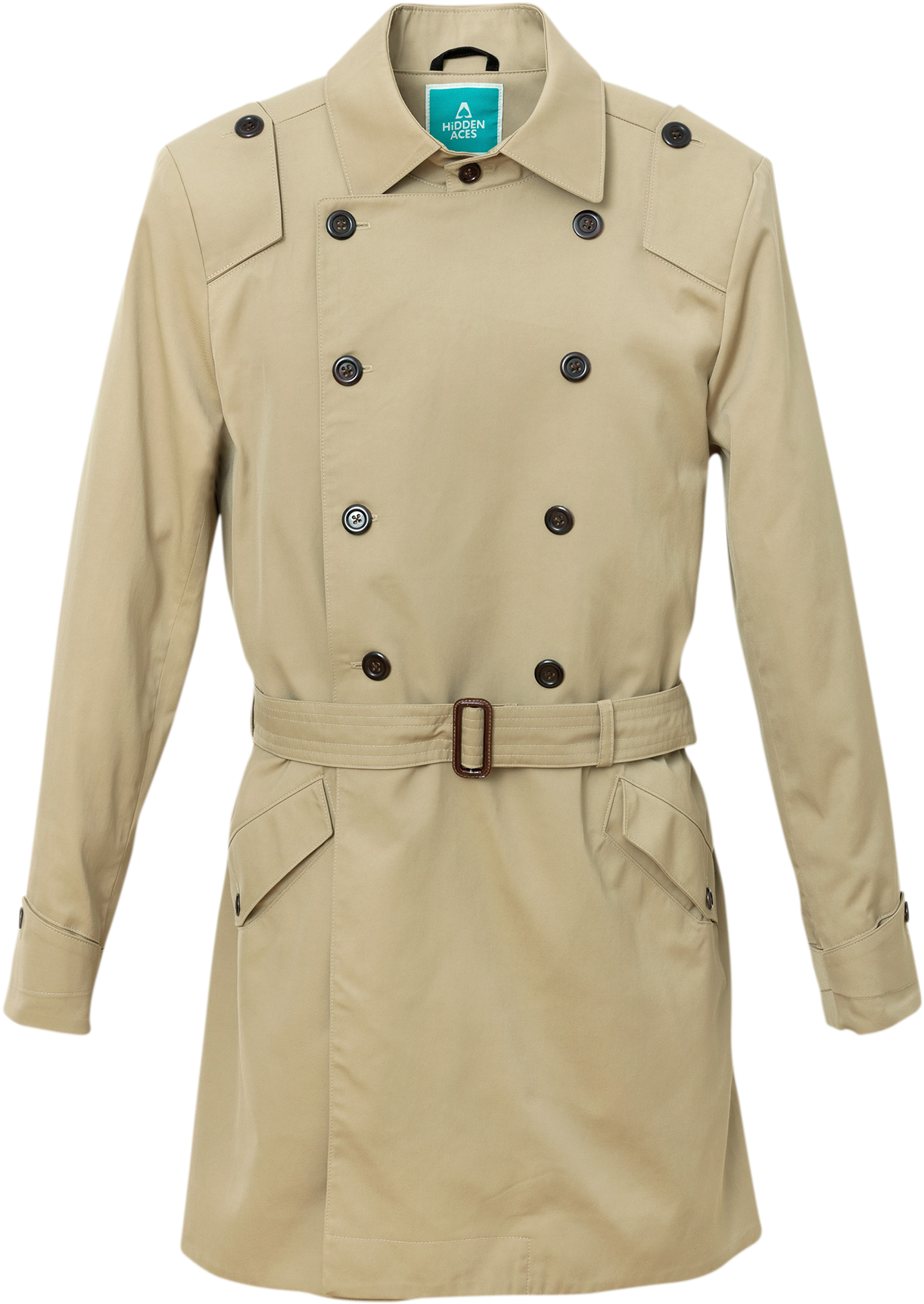 Hidden Aces Trenchcoat - Trench Coat (1500x2000), Png Download
