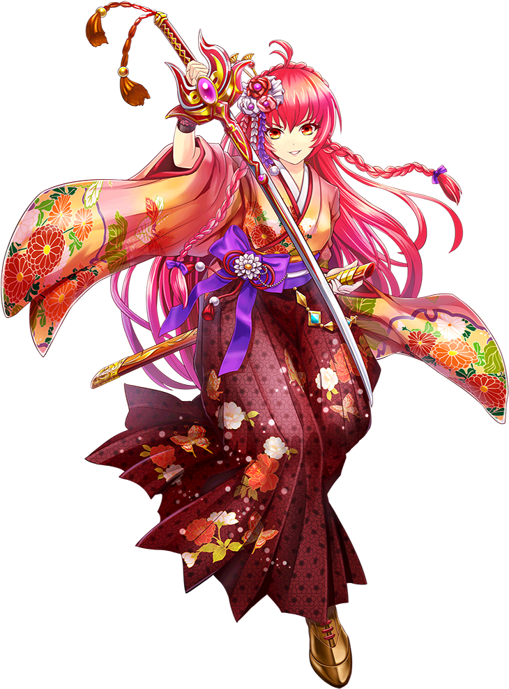 Newyear2016 Garnet - 白 猫 ガーネット (1024x1024), Png Download