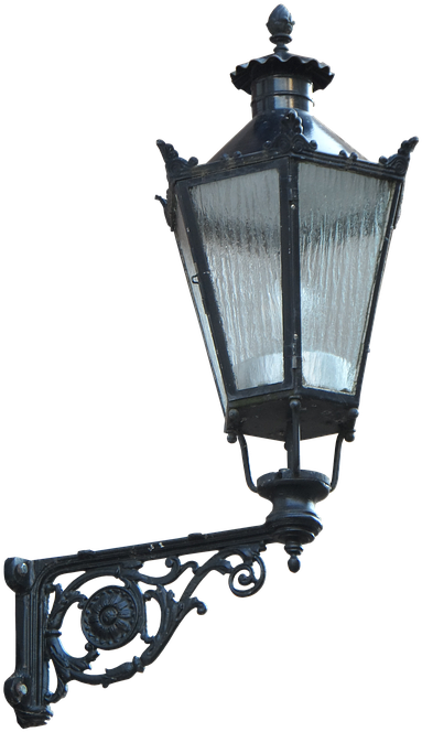Lantern, Lamp, Light, Lighting, Street Lamp, Metal - Germany (434x720), Png Download