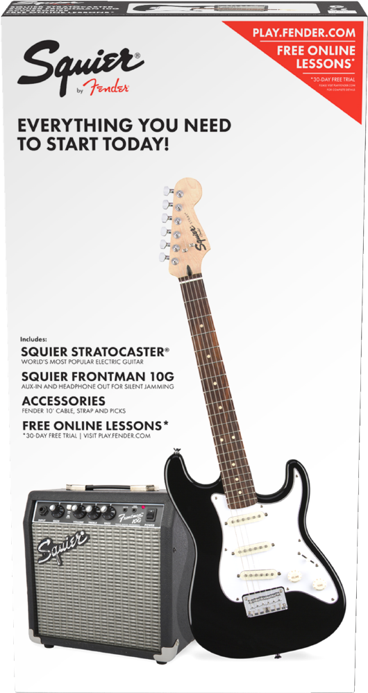 Fender Squier Stratocaster Ss Pack - Squier Strat (1000x1000), Png Download
