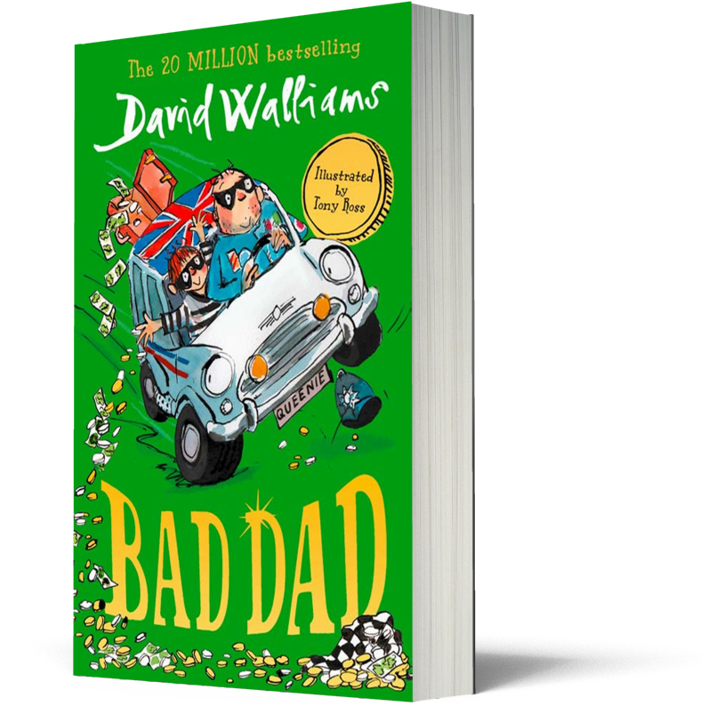 Bad Dad - David Walliams Books (1000x1000), Png Download
