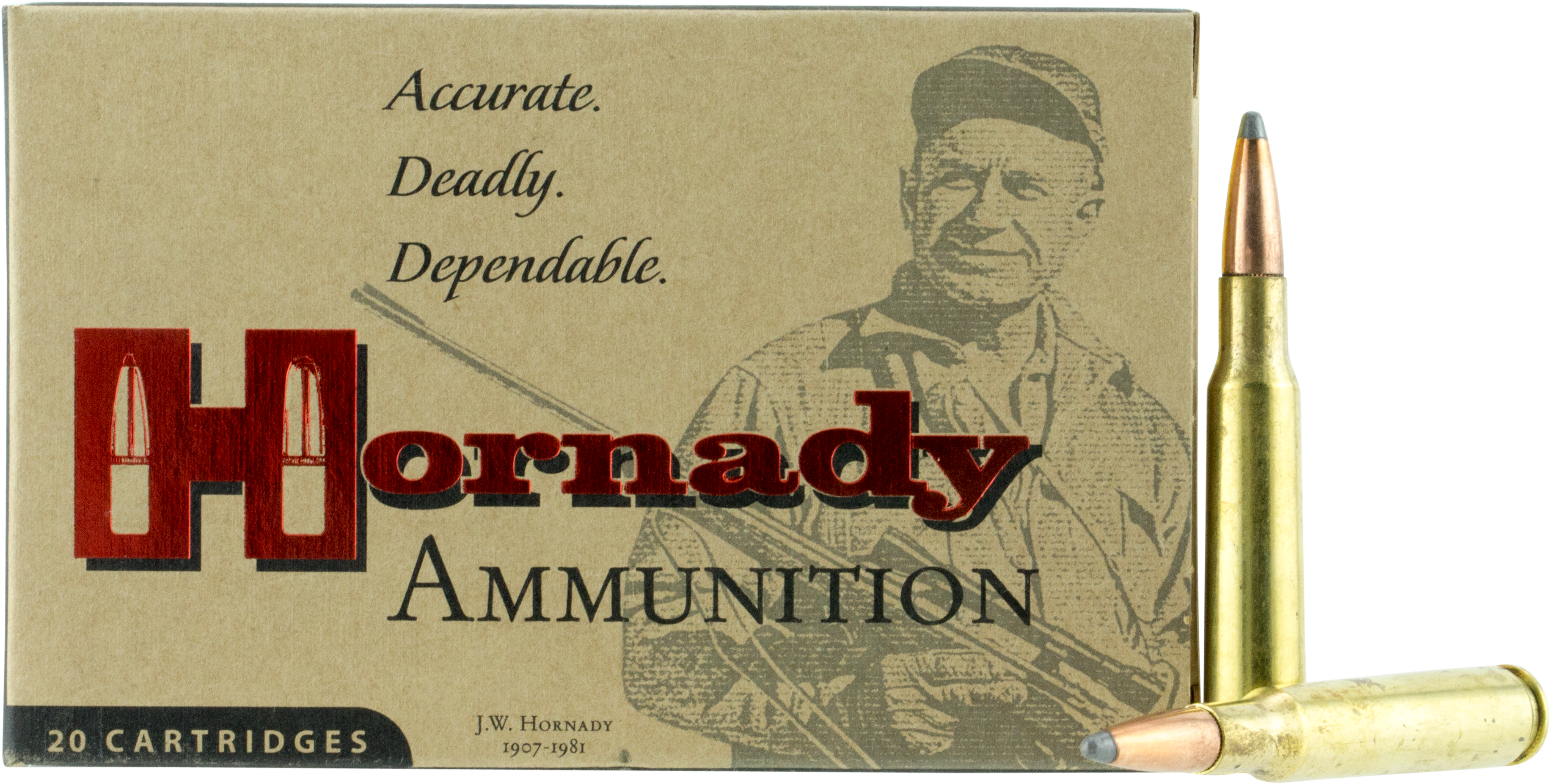 Hornady 8070 Custom 275 Rigby 140 Gr Interlock Sp 20 - 270 Winchester (3741x1946), Png Download