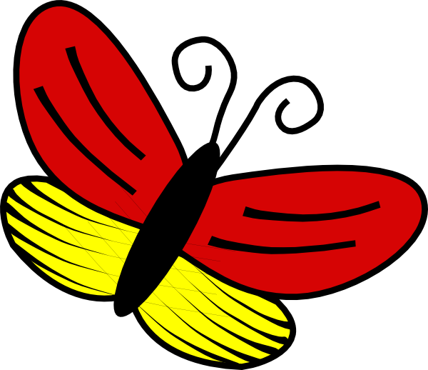 Butterfly Png (600x518), Png Download