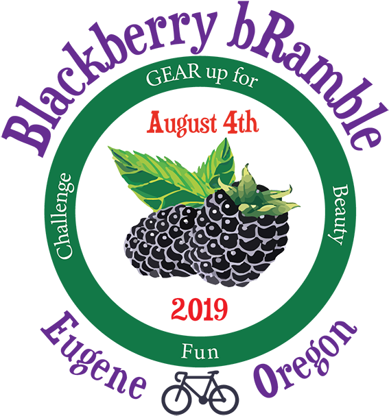 Blackberry Bramble Logo - Seedless Fruit (600x623), Png Download