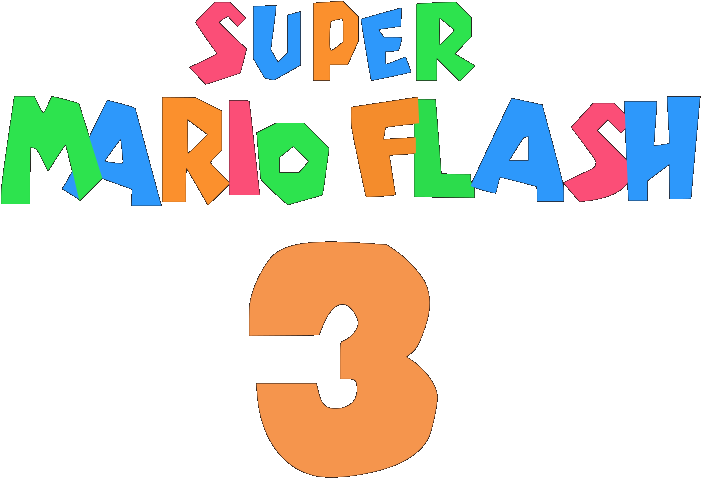 Super Mario Flash 3 Transparent Background - Graphic Design (726x726), Png Download