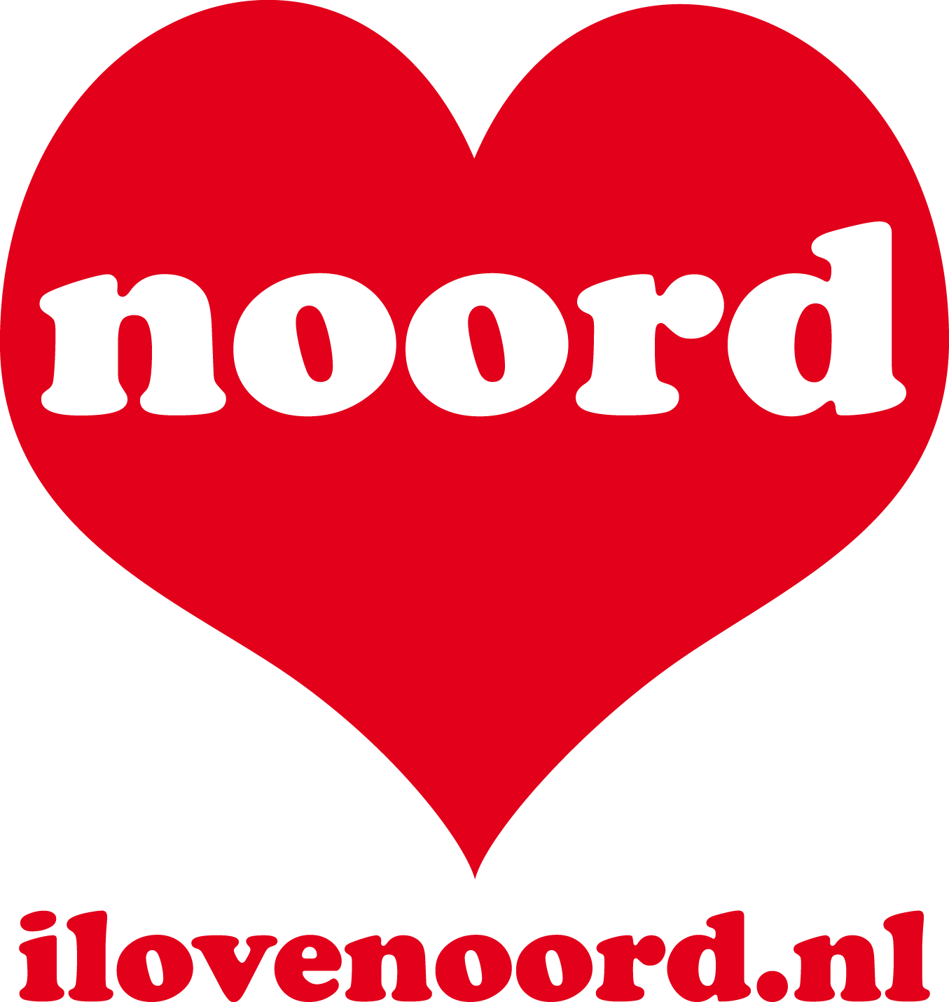Noord Is Hip » Ilovenoord-logo - Heart (1355x1430), Png Download