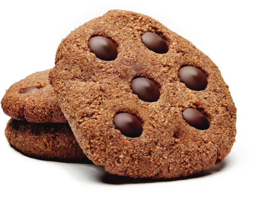 Vegan, Gluten-free Peanut Butter Chocolate Chip Cookie (1000x1000), Png Download