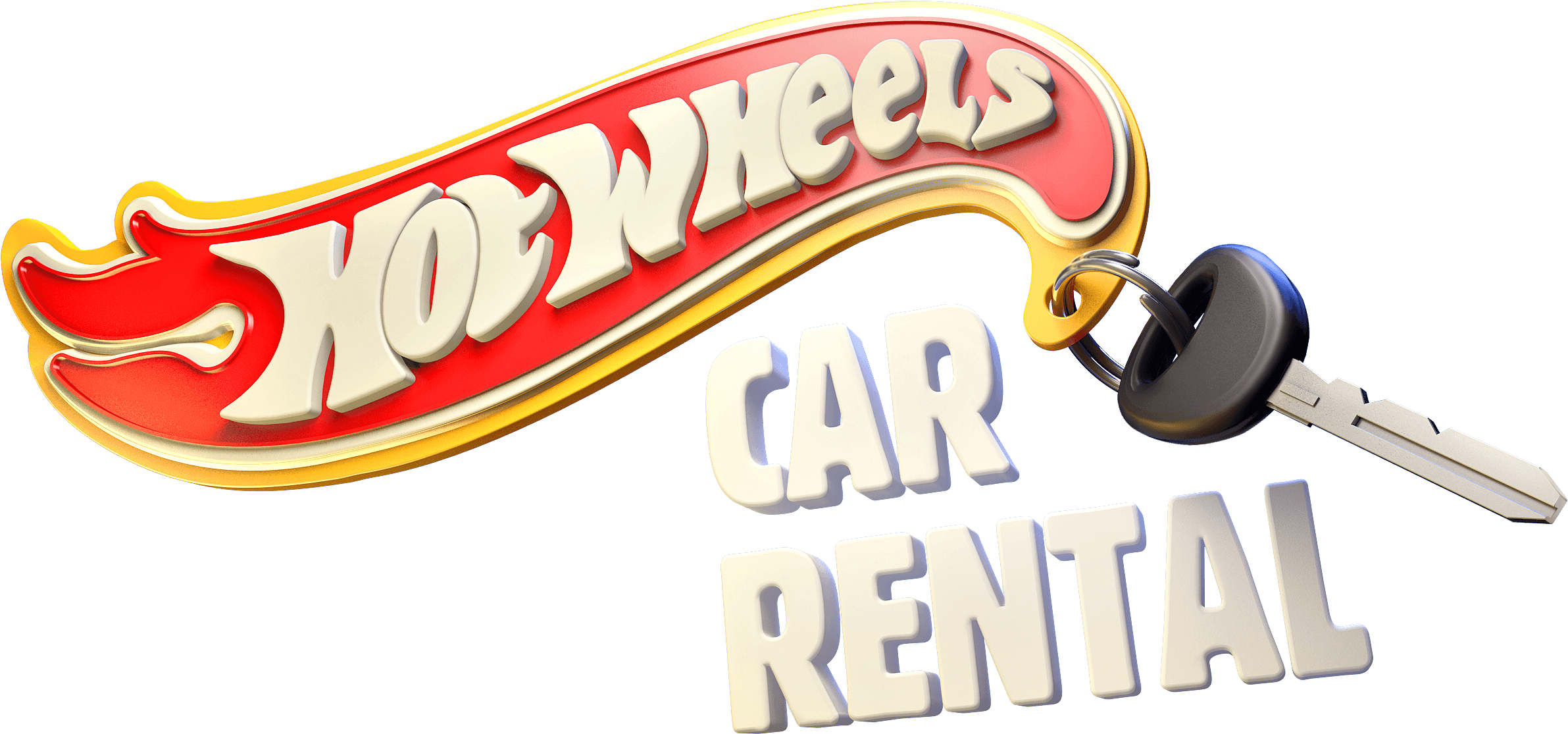 Hot Whells X Europcar Kids Car Rental (2500x1351), Png Download