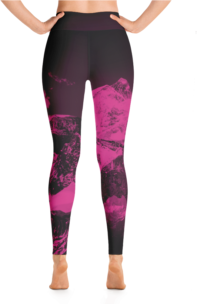 Move Mountains Leggings - Leggings (1000x1000), Png Download